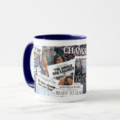 Obama Inauguration Newspaper Mok (Voorkant links)