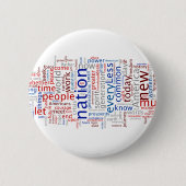 Obama Inauguration Speech Button (Voorkant)