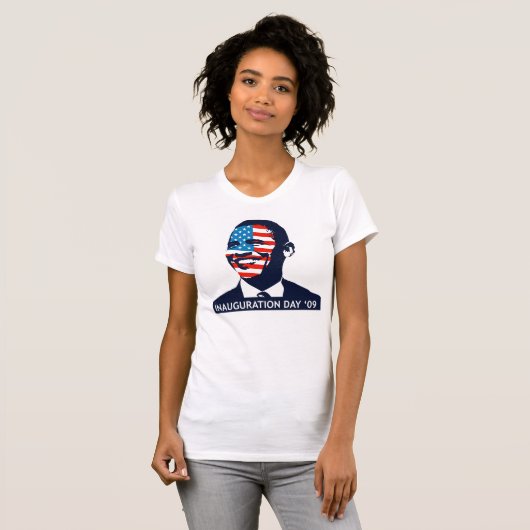 Obama Inauguration T-Shirt (Voorkant volledig)