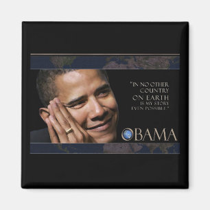 Obama Inspirerend Quote Magneet