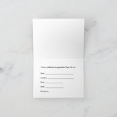 Obama Invitation Inauguration Party Ons Huis (Binnen)