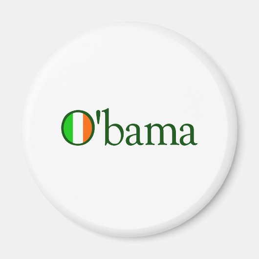 Obama Irish Magneet (Voorkant)
