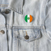 O'Bama Irish Pin Ronde Button 3,2 Cm (In situ)