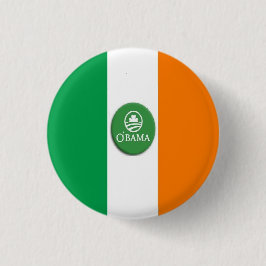 O'Bama Irish Pin Ronde Button 3,2 Cm