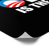 OBAMA IS DE NIEUWE O.J. POSTER (Hoek)