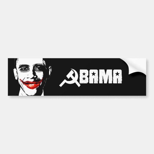 OBAMA IS EEN COMMUNIST BUMPERSTICKER (Voorkant)