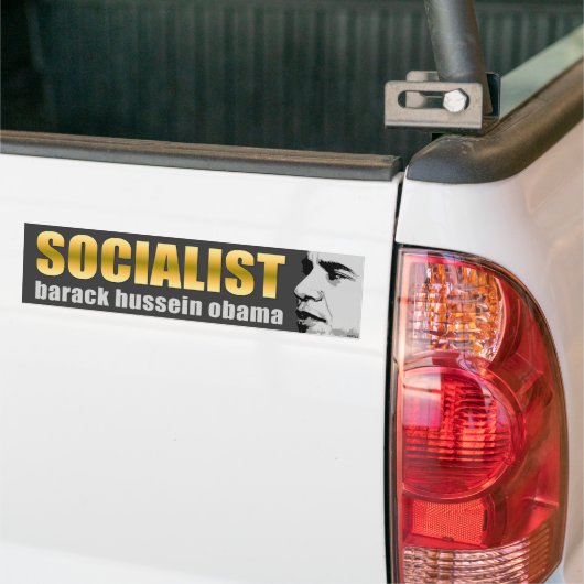 Obama is een socialist bumpersticker (Op Truck)