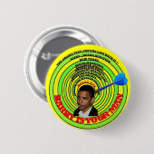 obama is jouw man ronde button 5,7 cm (Voorkant /achterkant)