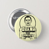Obama is mijn Homeboy Button (Voorkant /achterkant)