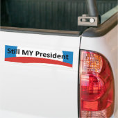 Obama is mijn President trump Bumpersticker (Op Truck)