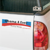 Obama is mijn President trump Bumpersticker (Op Truck)