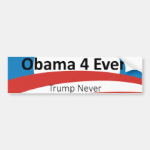 Obama is mijn President trump Bumpersticker