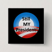 Obama is mijn President Trump Pin Button (Voorkant)