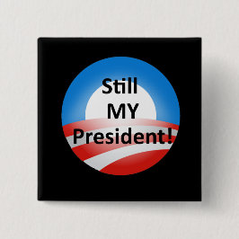 Obama is mijn President Trump Pin Button