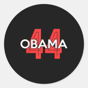 Obama is nog steeds mijn President 44 Ronde Sticker