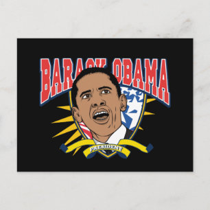 Obama is President Briefkaart