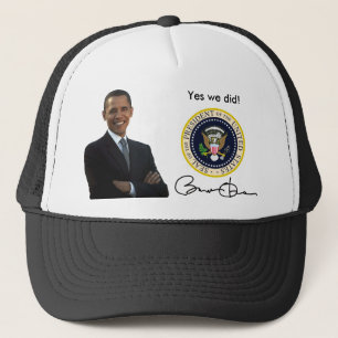 Obama Ja, dat deden we - Baseball Pet