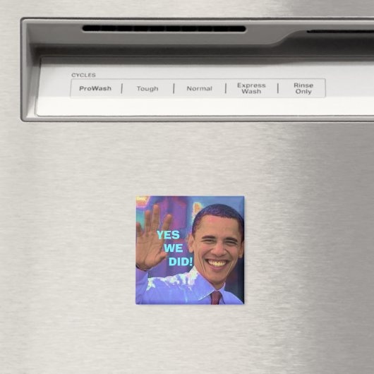 Obama Ja, dat hebben we gedaan! Magneet (Insitu (Vaatwasser))