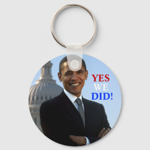 Obama Ja, dat hebben we gedaan! Sleutelhanger