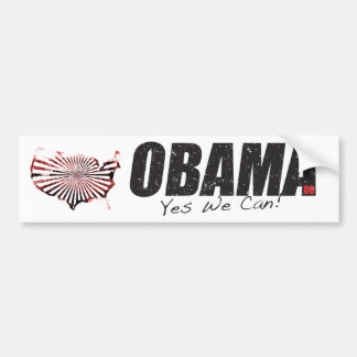 Obama: "Ja, dat kunnen we!" Bumpersticker