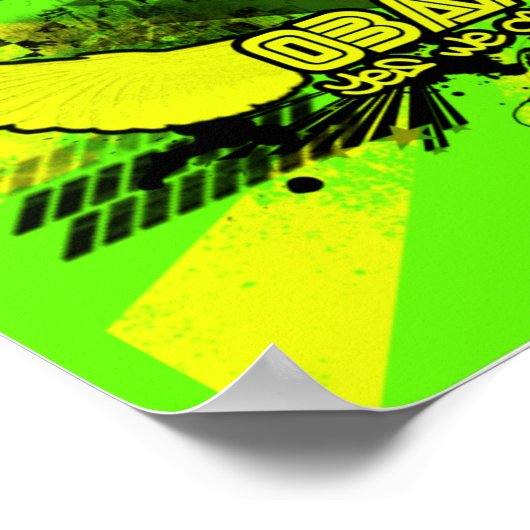 Obama (Ja, dat kunnen we weer!!) Poster (Hoek)