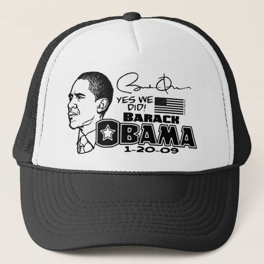 Obama Ja, we hebben 2009 gear Trucker Pet (Voorkant)