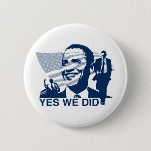 Obama Ja, we hebben Button gedaan