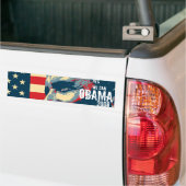 Obama "Ja we kunnen" bumpersticker (Op Truck)