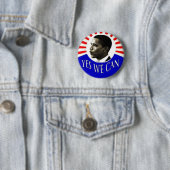 Obama Ja, we kunnen Buttonnen Ronde Button 5,7 Cm (In situ)