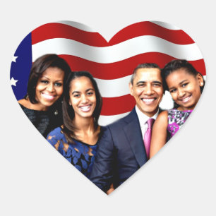 Obama, ja we kunnen_ hart sticker