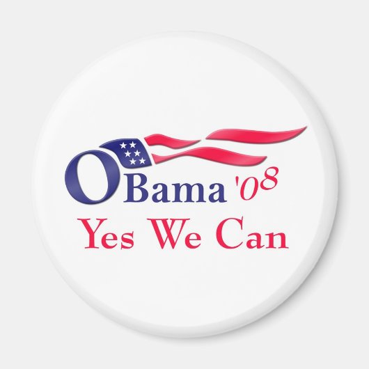 Obama ja we kunnen Magnet (Voorkant)