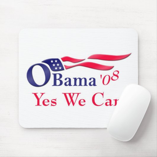 Obama ja we kunnen Mousepad Muismat (Met muis)