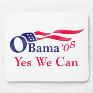 Obama ja we kunnen Mousepad Muismat