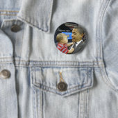 OBAMA Ja we kunnen Ronde Button 5,7 Cm (In situ)