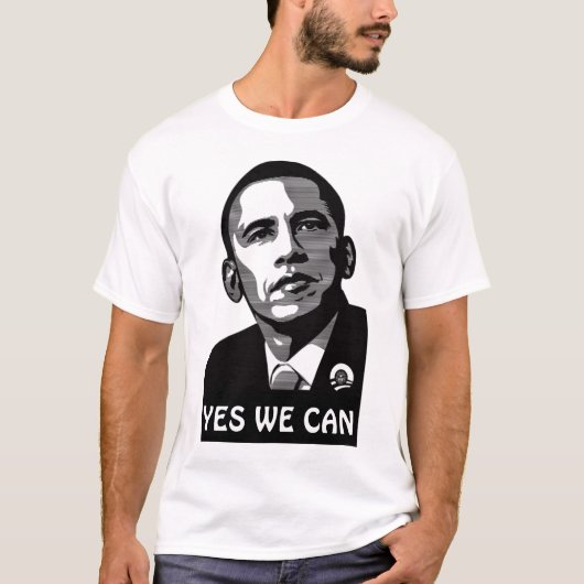 Obama ja we kunnen t-shirt (Voorkant)