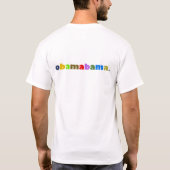 OBAMA Japans Katakana T-shirt (Achterkant)