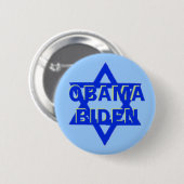 Obama JBiden JEWISH Button (Voorkant /achterkant)