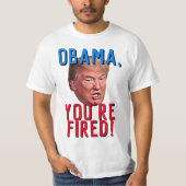 Obama Je bent grappig Pro Donald Trump T-shirt (Voorkant)