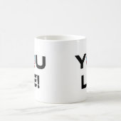 Obama, je liegt koffiemok (Center)