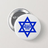 Obama JEWISH Button (Voorkant /achterkant)