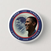 Obama JFK Button (Voorkant)