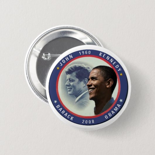 Obama JFK Button (Voorkant /achterkant)