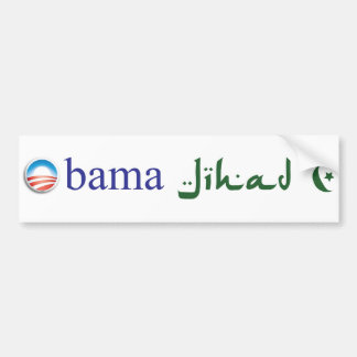 Obama Jihad Bumpersticker