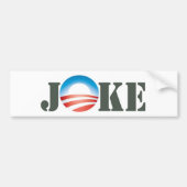 Obama = Joke Bumpersticker (Voorkant)
