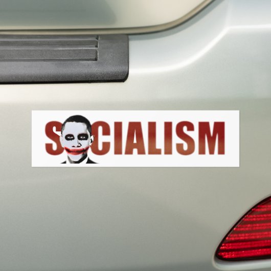 Obama Joker Bumpersticker (Op auto)