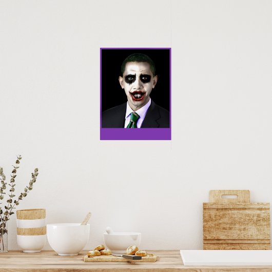 Obama Joker Poster (Keuken)