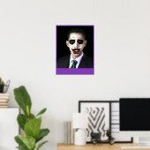 Obama Joker  Poster (Thuiskantoor)