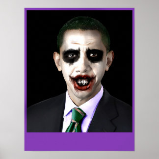 Obama Joker  Poster