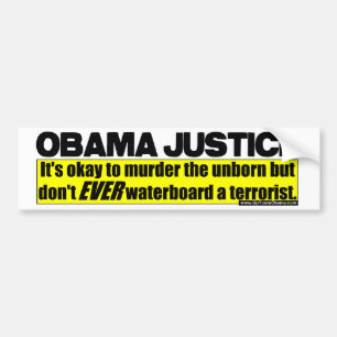 Obama Justice Bumpersticker