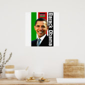 Obama Kenyan Heritage Poster (Keuken)